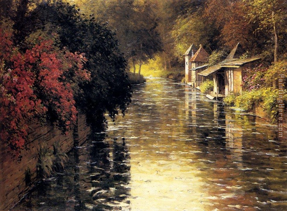 Louis Aston Knight A French River Landscape